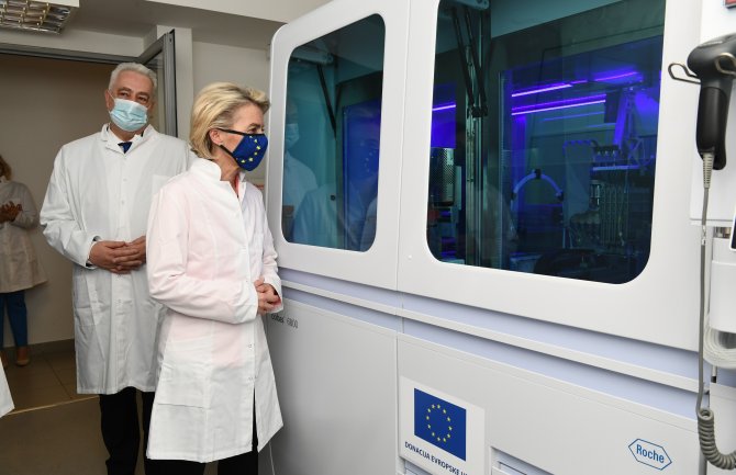 Institutu za javno zdravlje aparat za masovno PCR testiranje od EU vrijedan više od pola miliona