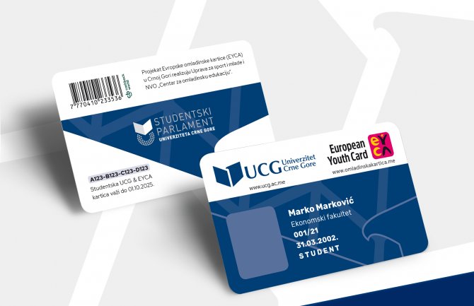 Od ponedjeljka dodjela UCG&EYCA kartica brucošima 