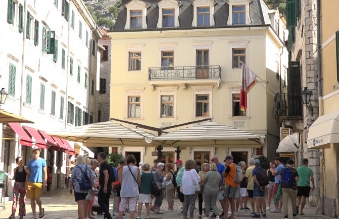 U Kotoru trenutno oko dvije hiljade turista, postsezona očekivano slabija