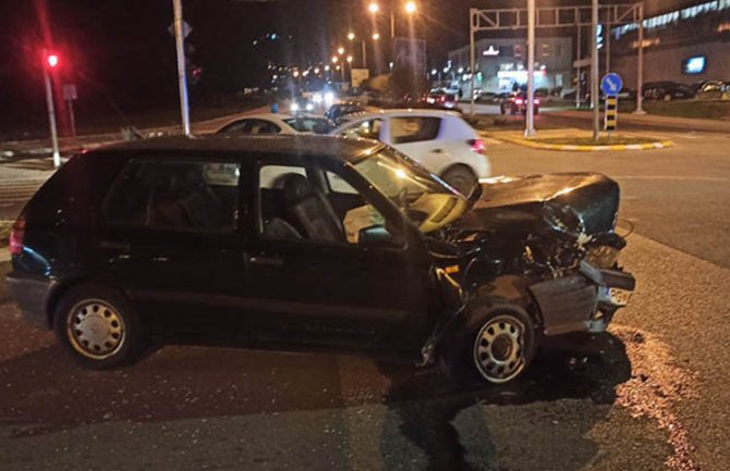 Saobraćajna nezgoda kod Okova u Baru