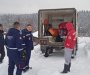 Vatrogasci u pratnji dr Šaponjića evakuisali povrijeđenu staricu iz  bjelopoljskog sela Gorice