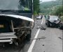 Sudar autobusa i automobila, dvije osobe povrijeđene