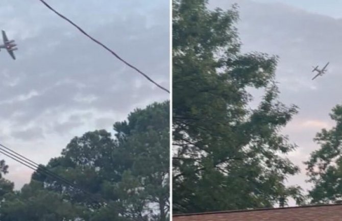 Pilot koji je prijetio da će namjerno srušiti avion na supermarket uhapšen