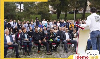 Bečić: Zagorič će ubjedljivo pobijediti, Podgorica će slaviti, Crna Gora će slobodu ponovo osjetiti