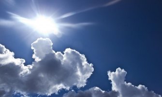 Djelimično sunčano, česta pojava oblačnosti