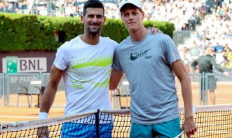 Novak trenirao sa Sinerom na Foro Italiku