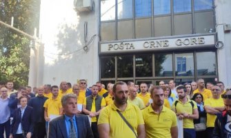 Štrajkački odbor Pošte: Netačne tvrdnje da je inspekcija rada utvrdila kako nijesu ispunjeni zakonski uslovi za stupanje u štrajk