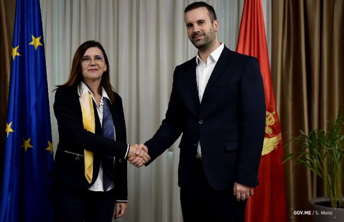 Spajić sa Popom: Ne gubimo vrijeme, CG što prije ka EU