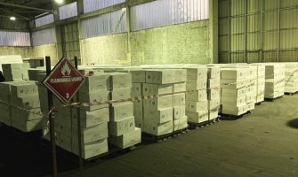 Velika zapljena u Luci Bar: Carinici spriječili krijumčarenje cigareta iz UAE, vrijednost preko 1,6 miliona eura