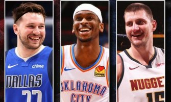 Jokić, Dončić i Gildžes Aleksander kandidati za MVP NBA