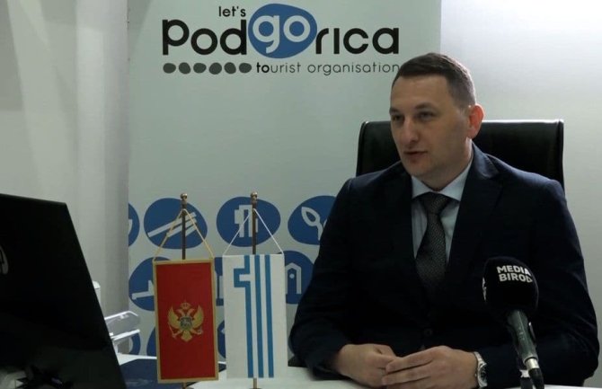 Grnović: Za prva tri mjeseca 2024. godine u Podgorici noćilo 53.139 gostiju