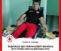 14. jun – Svjetski dan dobrovoljnih davalaca krvi: Pružite ruku za život i vi, darujte krv