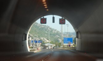 U nedelju nova blokada tunela Sozina od 10 do 12 časova
